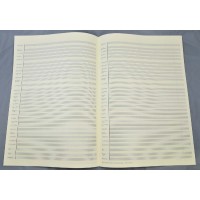 Notenpapier - DIN A3 Instrumentenvordr.