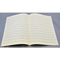 Notenpapier - Bach hoch 12 Systeme