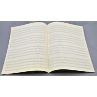 Notenpapier - Bach hoch 4x4 Sys Quartett